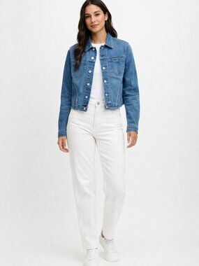 L'AGENCE denim jacket size S